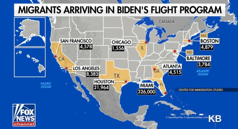 Joe Biden and Kamala Harris Resume Secret Illegal Alien Flights into the US Paid for by US Taxpayers - 347,959 Flown Into Texas and Florida So Far | The Gateway Pundit | by Jim Hoft