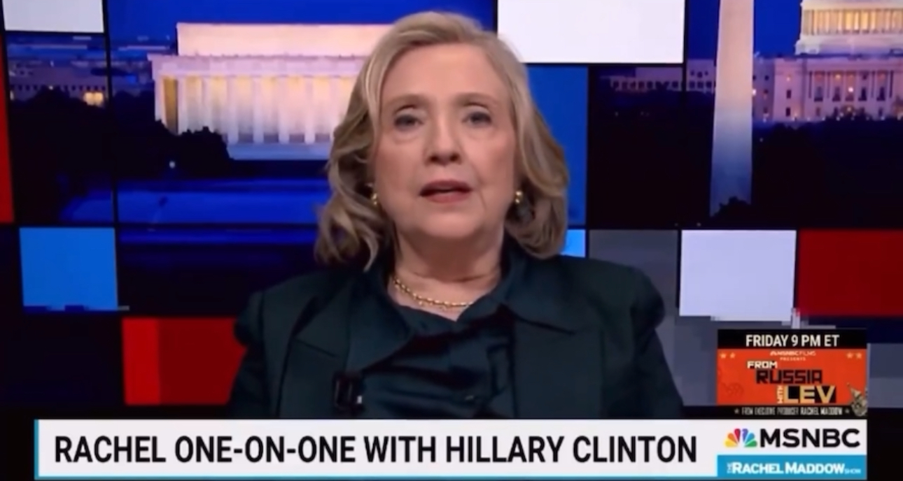 VILE: Hillary Clinton Joins Rachel Maddow One Day After Assassination Attempt Calls Trump "a Danger to Our Country and World," Calls to Jail Americans for Posting "Propaganda" | The Gateway Pundit | by Jordan Conradson