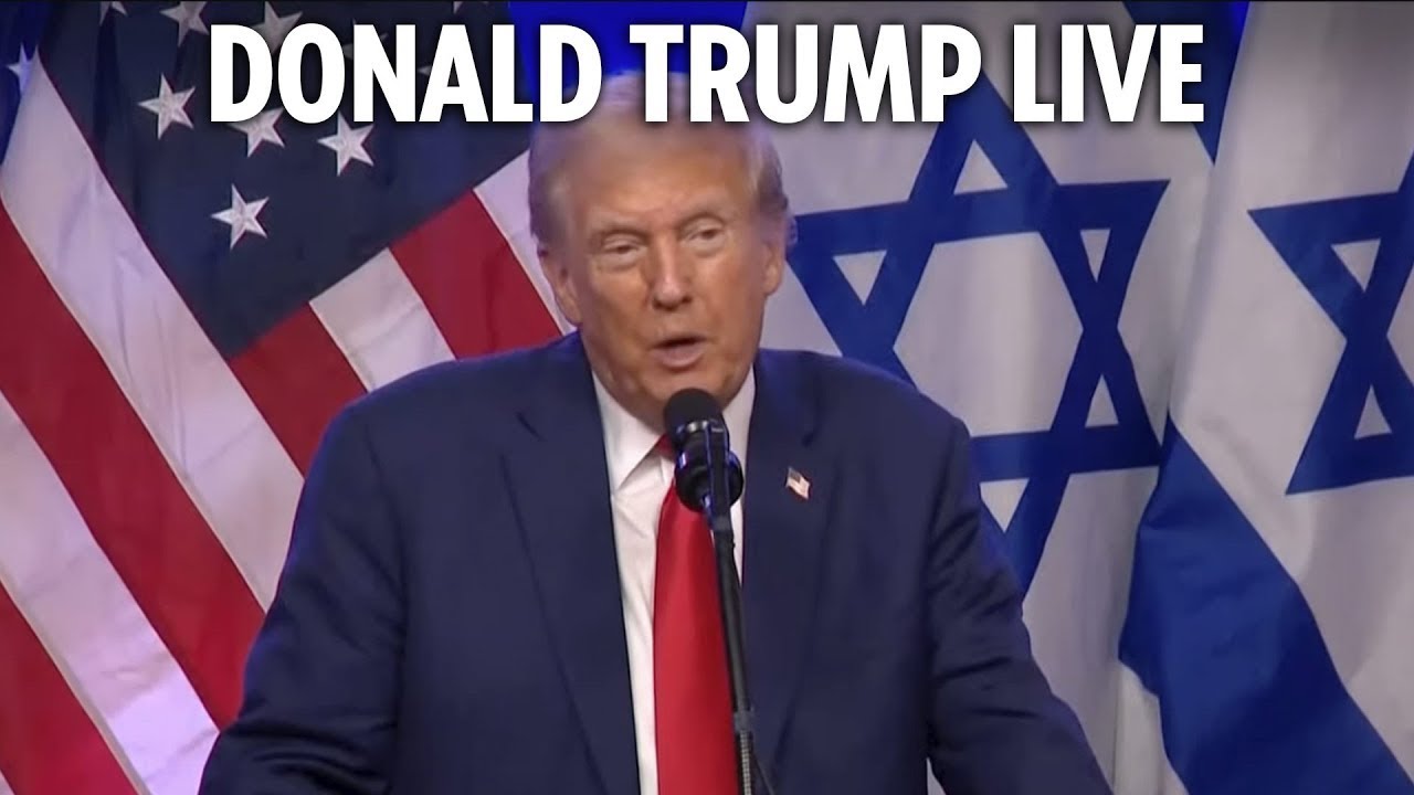 LIVE: Donald Trump addresses the Israeli American Council Summit - YouTube