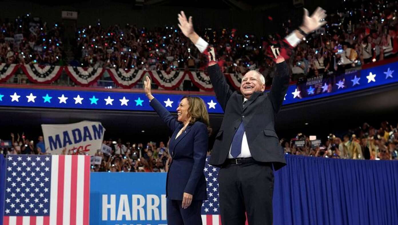 Oh No! Tim Walz Just Waved So Hard His Arms Flew Off! | Babylon Bee