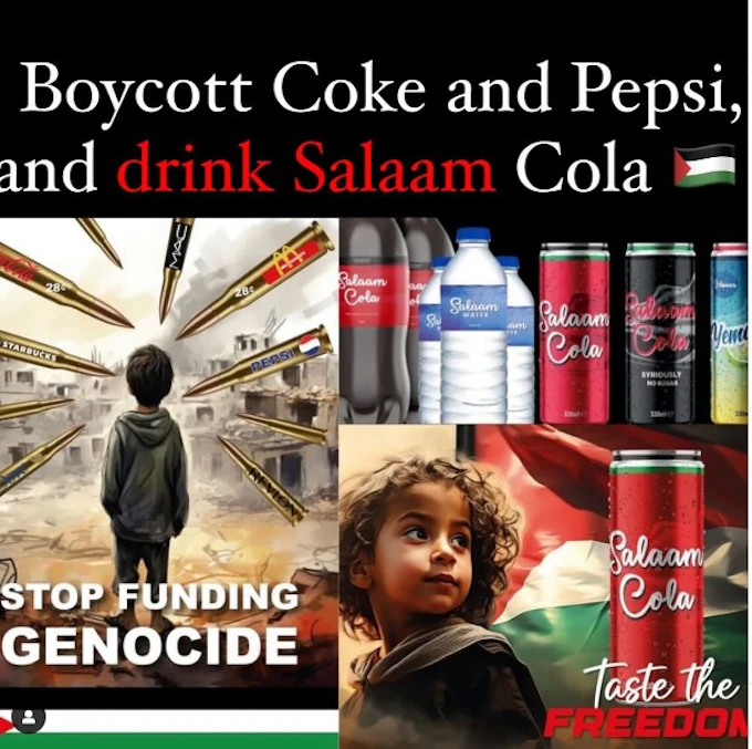 Brussels mayor praises ‘fantastic’ Salaam-cola: the drink that ‘doesn’t support genocide’ – Allah's Willing Executioners