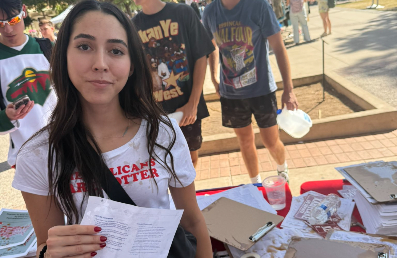 Kari Lake's Daughter Attacked by Crazed Leftist While Registering Voters at Arizona State University | The Gateway Pundit | by Jordan Conradson