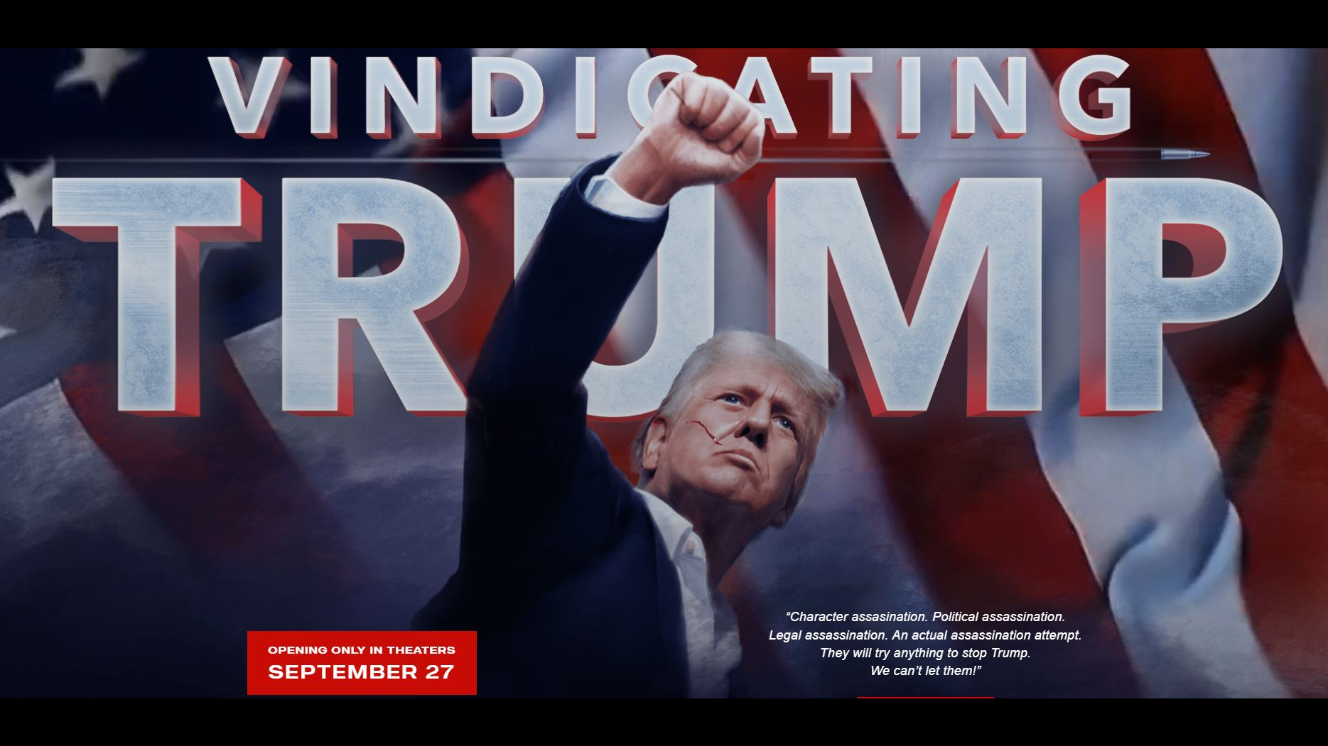 MARK YOUR CALENDAR... Trailer for Latest Dinesh D'Souza Film Released - "Vindicating Trump" in Theaters Nationwide on September 27th! | The Gateway Pundit | by Jim Hoft