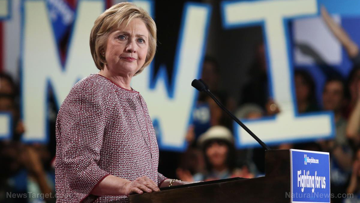 Hillary Clinton calls for criminal arrest of anyone who speaks against NATO, U.S. empire