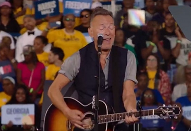 YIKES! Bruce Springsteen Sounds Absolutely AWFUL at Kamala Harris Rally in Georgia (VIDEO) | The Gateway Pundit | by Mike LaChance