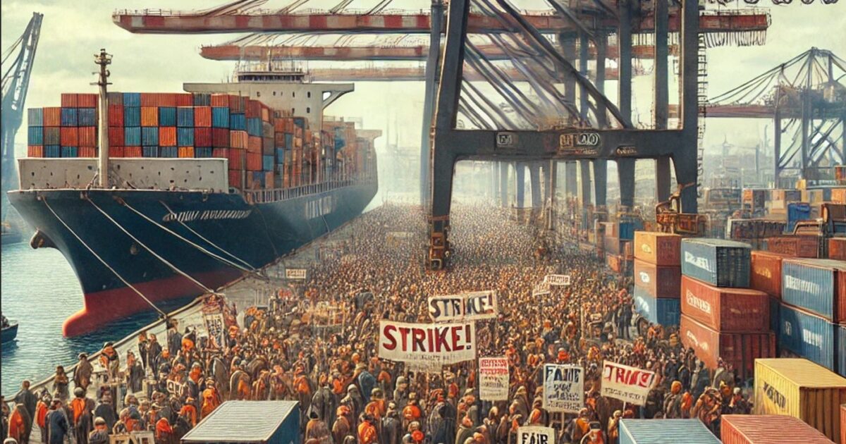 BREAKING: Dockworkers Strike Ends as Workers Reach Deal | The Gateway Pundit | by Cristina Laila