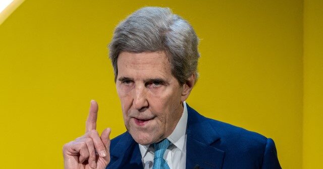 WATCH: John Kerry Labels 1st Amendment 'Major Block' to Curbing 'Disinformation'