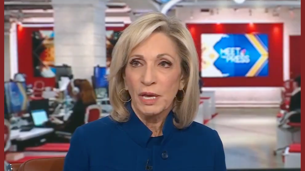 Andrea Mitchell on "Meet the Press": Kamala Harris Has ‘Big Problem with Men’ | The Gateway Pundit | by Margaret Flavin