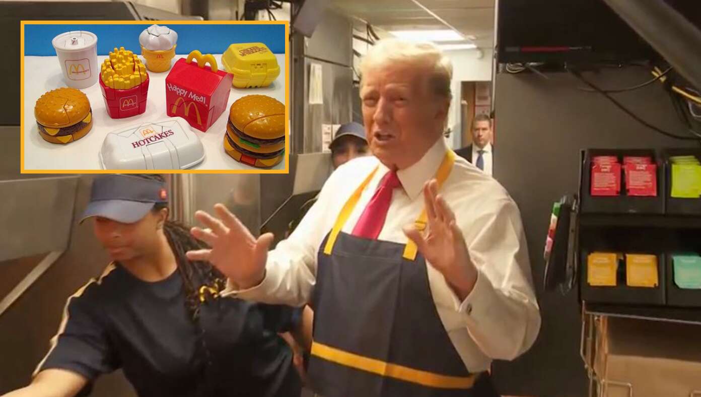 Trump Promises To Bring Back The Good Happy Meal Toys | Babylon Bee