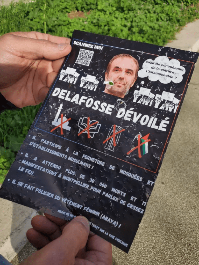 ‘Delafosse unmasked’, ‘Zionist mayor’, ‘Islamophobic’: how the political left in Montpellier, France, is instrumentalising Muslims in order to wrest the mayoralty away from the socialist Michaël Delafosse – Allah's Willing Executioners