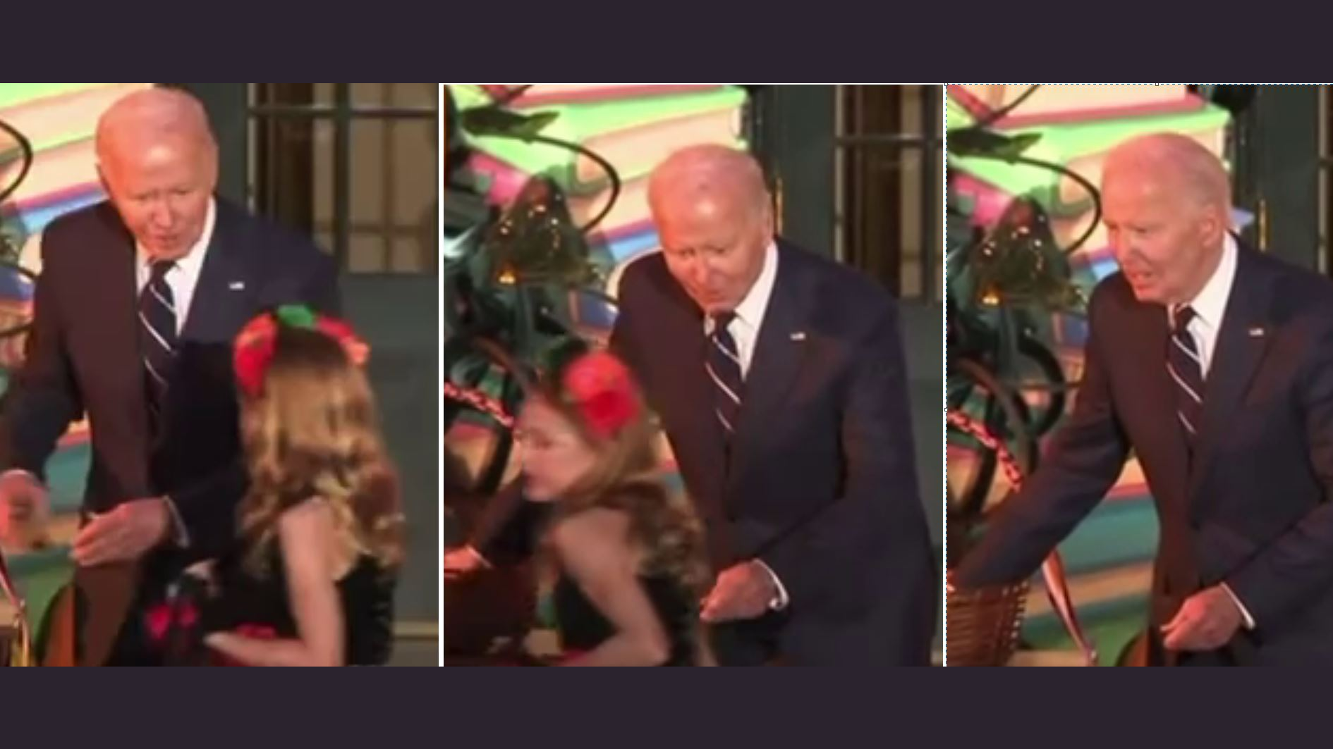 The One That Got Away: Joe Biden Looks Completely Dejected after Young Girl Flees His Pawing Hands at White House Halloween Party - VIDEO | The Gateway Pundit | by Jim Hoft