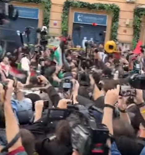 Pro-Palestinian demonstrators clash with police in Rome – 34 injured, including 30 police officers – Allah's Willing Executioners