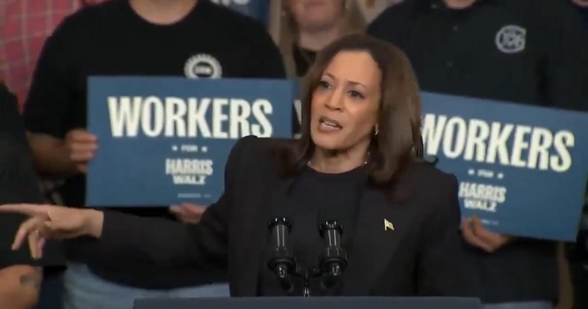 A Desperate Kamala Harris Steals Another Trump Policy! (VIDEO) | The Gateway Pundit | by Cristina Laila