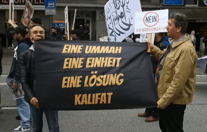 2000 radical Islamists demonstrated in Hamburg, police on site with a large contingent – Allah's Willing Executioners