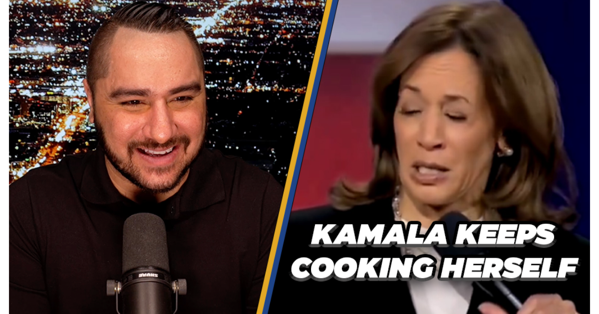 Kamala Continues To Cook Herself Days Before Election | Drew Hernandez | The Gateway Pundit | by Drew Hernandez