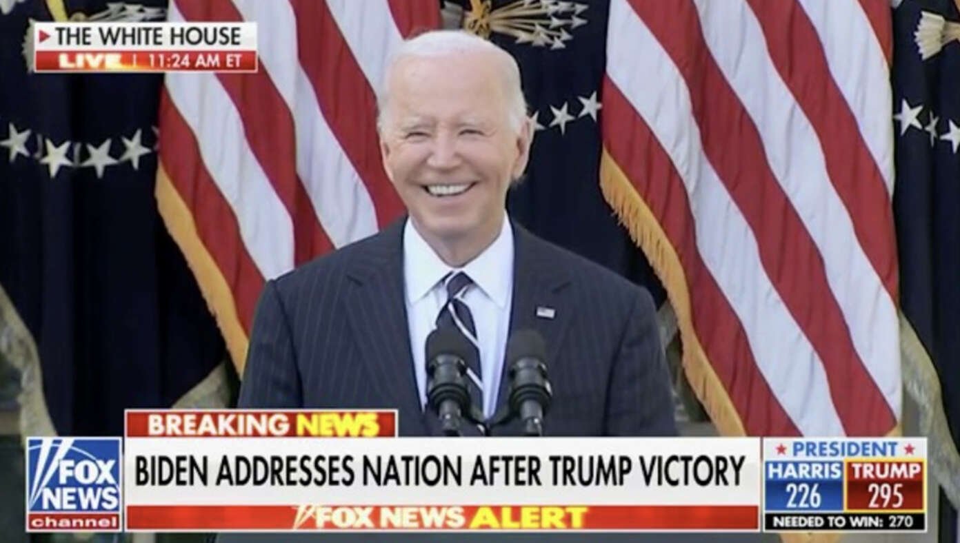 Emotional President Biden Devastated Over Kamala Loss | Babylon Bee