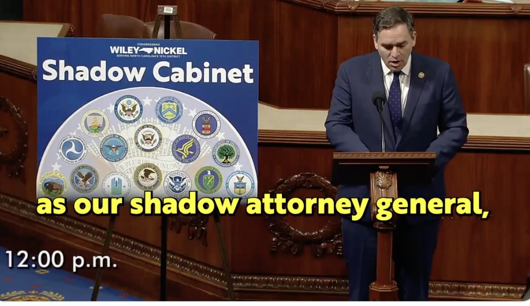 Dem Congressman Openly Reveals Plot to Form Shadow Government ---Names Individuals Who Could Undermine Every Trump Cabinet Member [VIDEO] | The Gateway Pundit | by Patty McMurray