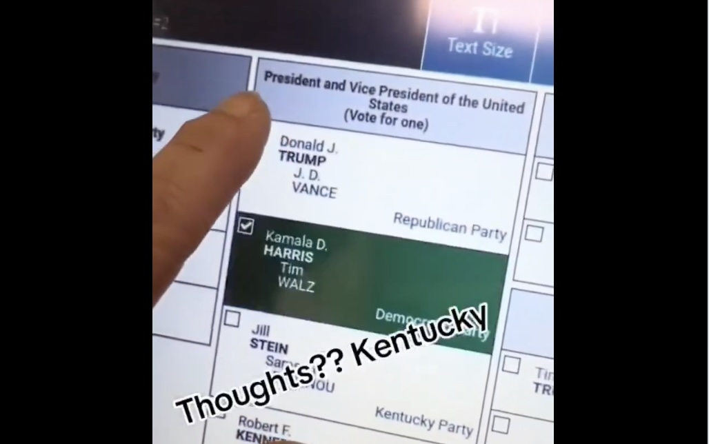 Kentucky Touch Screen Repeatedly Won't Allow Voter To Select Trump - Election Officials Deny Malfunction -- Then 4 Hours Later Admit Issue With Ballot Marking Device [VIDEO] | The Gateway Pundit | by Patty McMurray