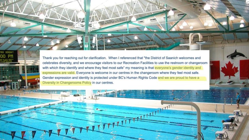 Canadian Mother Was Told To Be More “Inclusive” After Complaining About A Male Wearing A “Child’s Bikini” While Showering With Young Girls At Her Local Pool – Allah's Willing Executioners