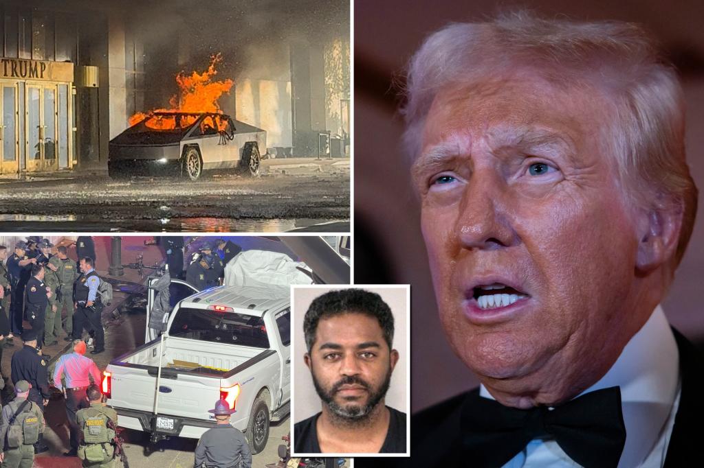 Trump says US is 'laughing stock' after New Orleans terror attack, Tesla Cybertruck explosion