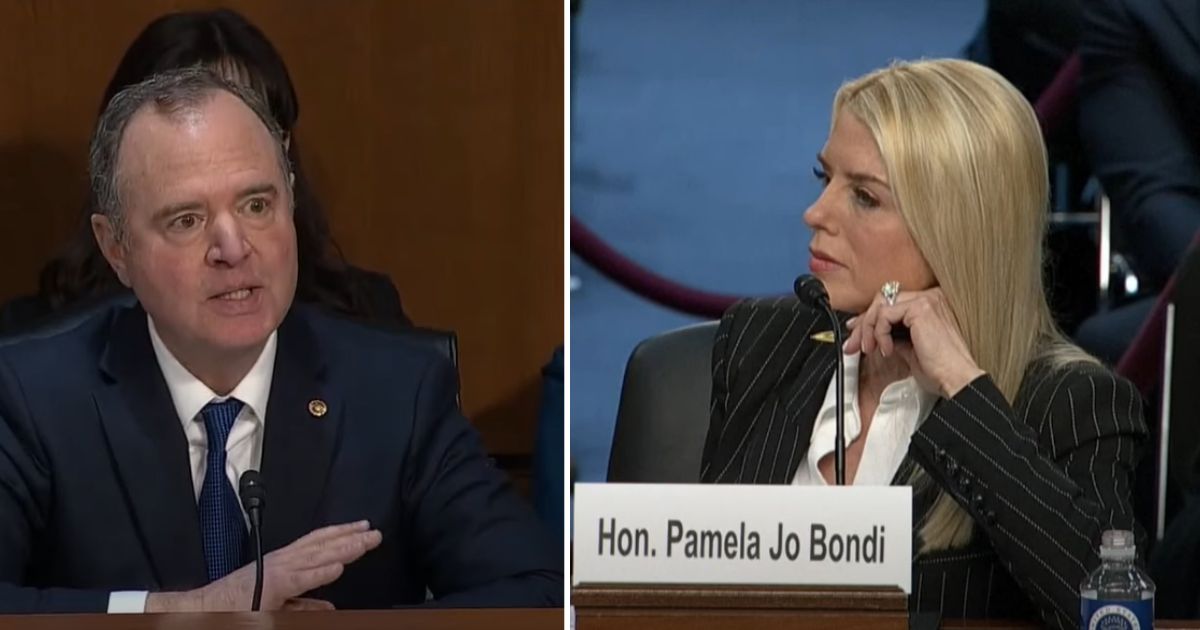 Adam Schiff’s Slimy Tactics Failed Miserably During Pam Bondi’s Confirmation Hearing (VIDEO) - RPWMedia