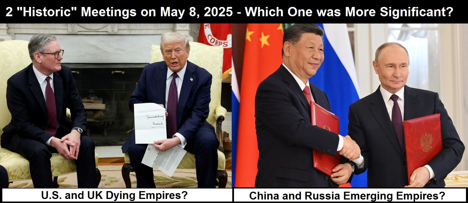 Two Historic Meetings on May 8, 2025: The 80-Year Anniversary of the End of WW II