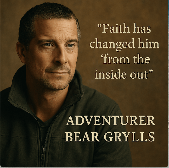 Bear Grylls says his faith in Jesus changed him “from the inside out” – Finish The Race