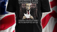 Trump Makin' a List T-Shirt (Free+Shipping)