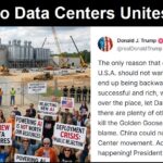 AI Data Center Opposition Unites People Across Political Lines as Trump Attacks Americans Who Oppose Big Tech