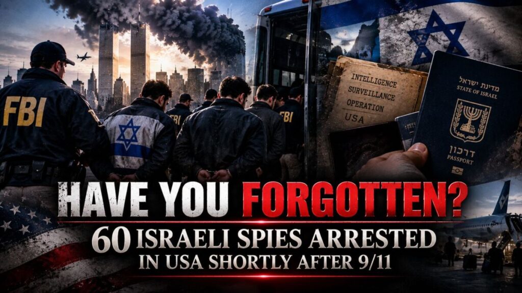 Tim Brown: Have You Forgotten? 60 Israeli Spies Arrested in USA Shortly After 9/11 (Video)