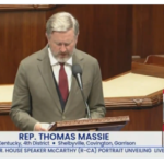 Mish Shedlock; Thomas Massie Reading Articles of Impeachment Against Hegseth on the House Floor