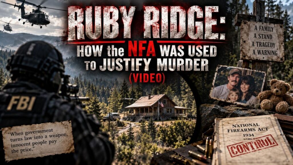Ruby Ridge: How the NFA Was Used to Justify Murder (Video)
