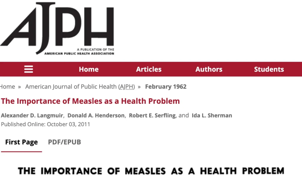 What the Media Won’t Tell You About the Measles