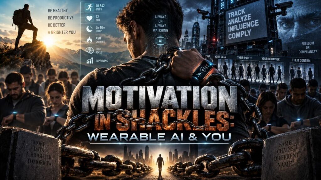 Tim Brown Lynne Taylor – Motivation In Shackles: Wearable AI & You (Video)