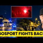Police LOCKED DOWN UK Town for Illegal Migrants But Citizens Fight Back