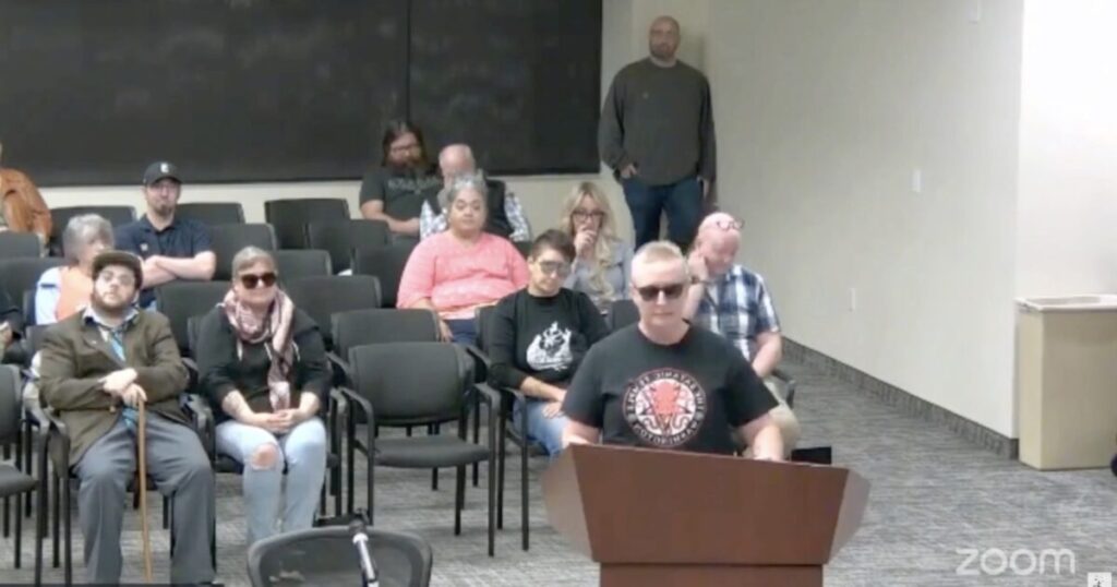 ANOTHER ONE: Satanic Temple Opens Battle Ground, Washington City Council Meeting with Prayer Praising SATAN